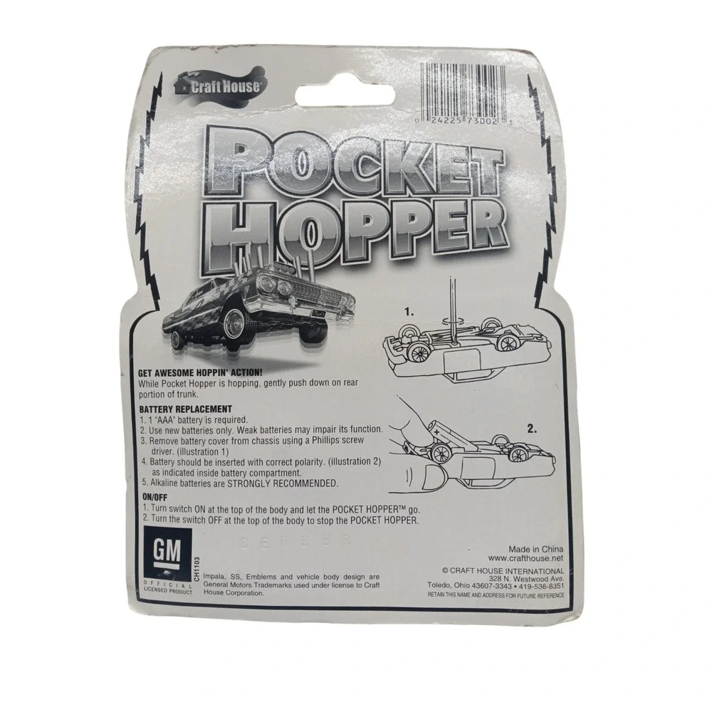 B2 Craft House‎ Pocket Hopper '63 Impala Lowrider Rad's Joker Graphics MOC